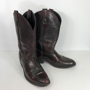 Laredo Black Cherry Cowboy Boots